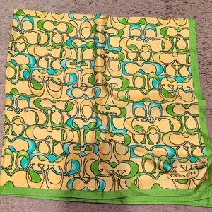 Vintage Silk scarf Y2K